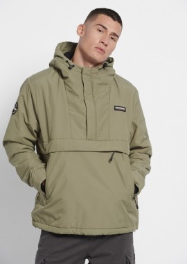 FUNKY BUDDHA - Ανδρικό overhead jacket με κουκούλα