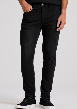 FUNKY BUDDHA - Slim fit τζιν παντελόνι με whisker details