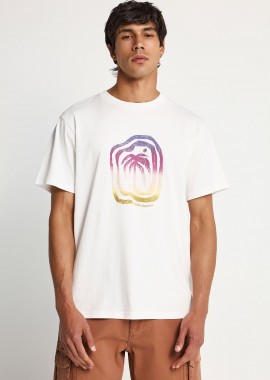 FUNKY BUDDHA - Ανδρικό βαμβακερό t-shirt με τύπωμα