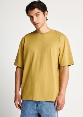FUNKY BUDDHA - Ανδρικό t-shirt με τύπωμα στην πλάτη