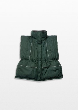 BALENCIAGA - BALENCIAGA Ανδρικό Πράσινο Wrap Gilet