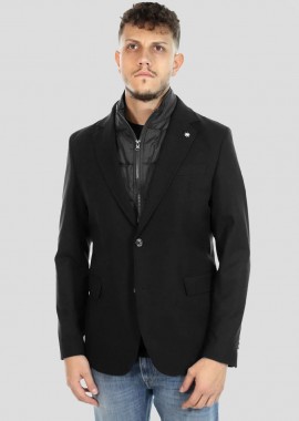 MANUEL RITZ - MANUEL RITZ Ανδρικό Μαύρο Giacche Blazer