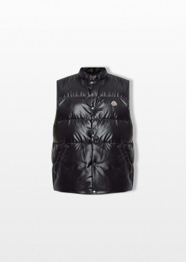 MONCLER - MONCLER Ανδρικό Μαύρο Restigo Down Vest