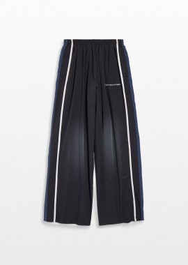 BALENCIAGA - BALENCIAGA Ανδρικό Μαύρο Tracksuit Pants In Black Faded