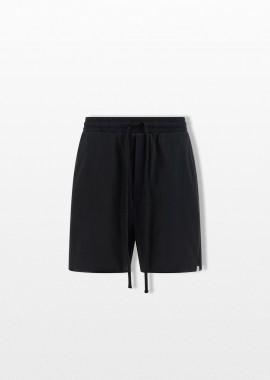 THOM KROM - THOM KROM Ανδρικό Μαύρο Shorts M ST 513
