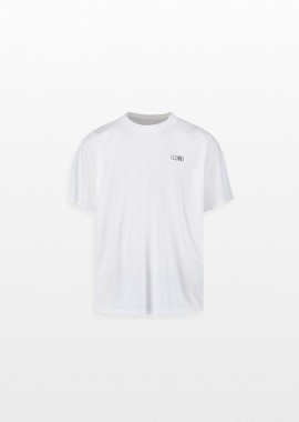 MM6 MAISON MARGIELA - MM6 MAISON MARGIELA Ανδρικό Λευκό Numeric Signature T-Shirt