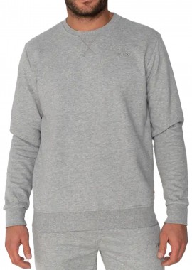 Fila - Μπλούζα Μακρυμάνικη Fila Brad Φούτερ APJC0012-GRMELAN Ανδρικό