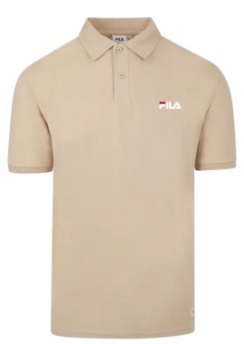 Fila - Μπλούζα Polo Fila Pique APCDMS25004-WHΙTΕPEPΕR Ανδρικό