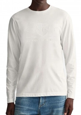 Gant - Μπλούζα Μακρυμάνικη Gant Logo 3G2004041-110 Ανδρικό