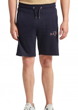 Gant - Σορτς Gant Φόρμα Sail 2009019-433 EVENING BLUE Ανδρικό
