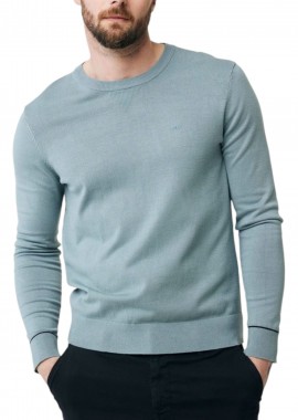 Mexx - Πουλόβερ Mexx Brian AO0901036M-Greyish Green Ανδρικό