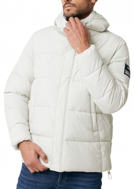 Mexx - Μπουφάν Mexx Hooded Bulky Puffer YA1146036M-OFF WHITE Ανδρικό