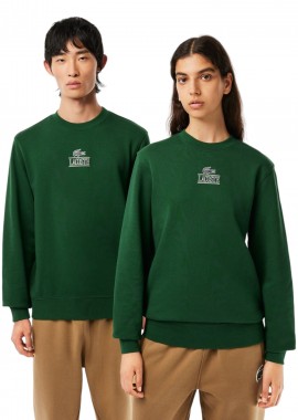 Lacoste - Μπλούζα Μακρυμάνικη Lacoste Με Στρογγυλή Λαιμόκοψη SH1156-132 Ανδρικό