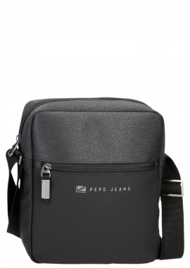Pepe Jeans - Τσάντα Ώμου Pepe Jeans Jarvis Joumma 23×27×7cm Tablet 7125631-BLACK Ανδρικό