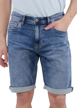 Pepe Jeans - Βερμούδα Pepe Jeans Jack Short PM801022HQ9-000-DENIM Ανδρικό