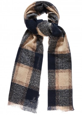 Funky Buddha - Κασκόλ Funky Buddha Ανδρικό Κασκόλ FBM010-091-10-BLUE Ανδρικό