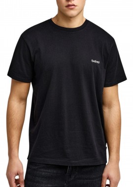 Funky Buddha - Μπλούζα Κοντομάνικη Funky Buddha Μονόχρωμη FBM013-001-04-BLACK Ανδρικό