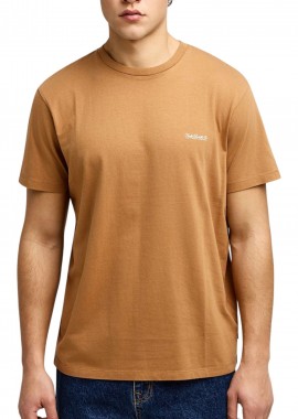Funky Buddha - Μπλούζα Κοντομάνικη Funky Buddha Μονόχρωμη FBM013-001-04-TOBACCO BROWN Ανδρικό