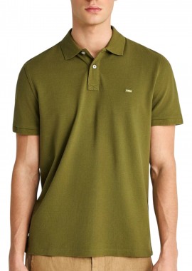 Funky Buddha - Μπλούζα Polo Funky Buddha Με Διακριτικό Λογότυπο FBM013-001-11-KHAKI Ανδρικό