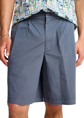 Funky Buddha - Βερμούδα Funky Buddha Chino FBM013-005-03-DUSTY BLUE Ανδρικό