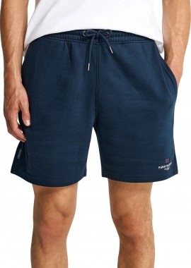 Funky Buddha - Βερμούδα Funky Buddha Αθλητική Με Λογότυπο FBM013-054-03-NAVY Ανδρικό