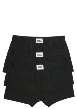 Funky Buddha - Μποξεράκι Funky Buddha Boxer (3-pack) FBM013-080-10-BLACK Ανδρικό