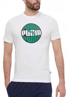Puma - Μπλούζα Κοντομάνικη Puma Graphics Circular Tee 680174-02 Ανδρικό