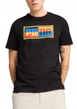 Puma - Μπλούζα Κοντομάνικη Puma Puma Box Tee 684827-01 Ανδρικό
