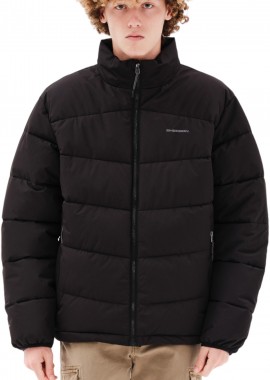 Emerson - Μπουφάν Emerson Roll In Hood Puffer 232.EM10.71-BLACK Ανδρικό