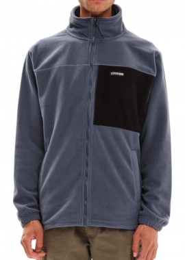 Emerson - Ζακέτα Emerson Fleece 232.EM29.20-STONE BLUE-BLACK Ανδρικό