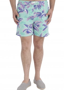 Scotch & Soda - Μαγιό Βερμούδα Scotch & Soda Εμπριμέ 14010384256-U Ανδρικό