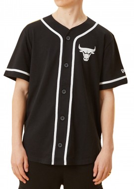 New Era - Πουκάμισο Κοντομάνικο New Era Chicago Bulls Distressed Logo Button Up 12893170-001 Ανδρικό