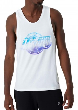 New Era - Μπλούζα Αμάνικη New Era LA Lakers NBA Sky Print 60357104-100 Ανδρικό