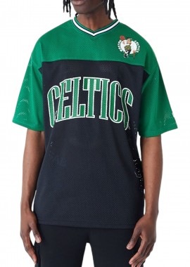 New Era - Φανελάκι New Era Arch Graphic Mesh Oversized Boston Celtics 60435445-300 Ανδρικό