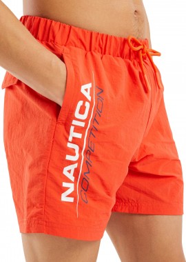 Nautica - Μαγιό Βερμούδα Nautica Με Λάστιχο 3NCN7D00285-823 Ανδρικό