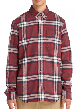 Timberland - Πουκάμισο Μακρυμάνικο Timberland Heavy Flannel Plaid TB0A6GKH-J601-Port Royale Ανδρικό