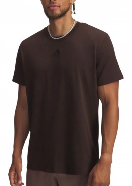 Under Armour - Μπλούζα Κοντομάνικη Under Armour Curry Heavyweight Logo 1387107-246 Ανδρικό