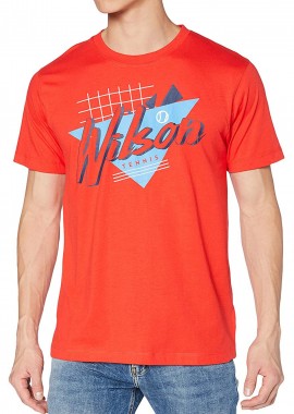 Wilson - Μπλούζα Κοντομάνικη Wilson Nostalgia Tech WRA779403-00 Ανδρικό