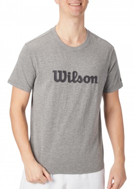 Wilson - Μπλούζα Κοντομάνικη Wilson Team Graphic Tee Medgray WM00290511MGC-MEDGRAY HT Ανδρικό