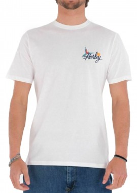 Hurley - Μπλούζα Κοντομάνικη Hurley Edv Wash Parrot Bay MTS0029710-H100 Ανδρικό