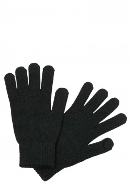 Jack & Jones - Γάντια Jack & Jones Jactrain Knitted 12263504-Black Beauty Ανδρικό