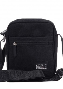 REPLAY - REPLAY ΑΝΔΡΙΚΗ ΤΣΑΝΤΑ FM3633.002.A0343G 998 TOTAL BLACK