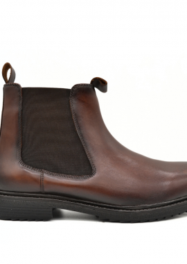 HAWKINS PREMIUM - HAWKINS ΑΝΔΡΙΚΟ ΔΕΡΜΑΤΙΝΟ ΜΠΟΤΑΚΙ DENMARK SA4562 DK TAN