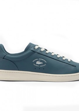LACOSTE - LACOSTE ΑΝΔΡΙΚΟ SNEAKER CARNABY SET 49SMA00322M8 BLU/OFF WHT