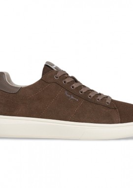 PEPE - PEPE ΑΝΔΡΙΚΟ ΠΑΠΟΥΤΣΙ EATON SUEDE M PMS000011 MUD BROWN