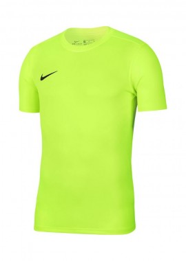 Nike - Nike Park VII Ανδρικό Αθλητικό T-shirt Κοντομάνικο Dri-Fit Κίτρινο BV6708-702
