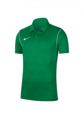 Nike - Nike Ανδρικό Αθλητικό T-shirt Κοντομάνικο Dri-Fit Polo Πράσινο BV6879-302