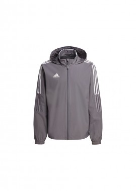 adidas performance - Adidas Tiro 21 Allweather Ανδρικό Χειμωνιάτικο Μπουφάν Γκρι GM7389