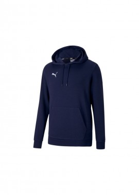 Puma - Puma TeamGoal 23 Ανδρικό Φούτερ με Κουκούλα και Τσέπες Navy Μπλε 656580-06