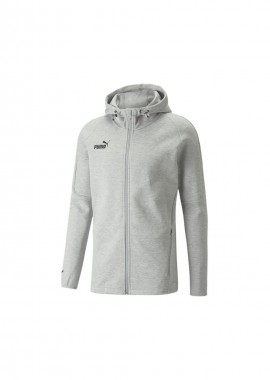 Puma - Puma TeamFinal Ανδρική Ζακέτα με Φερμουάρ και Κουκούλα Navy Μπλε 657383-06